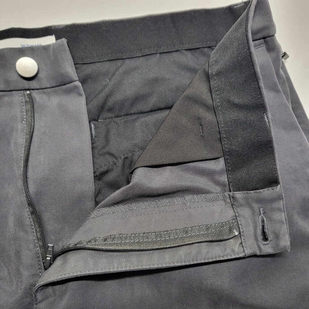 Old Navy Built In Flex Pants Mens 38 X 32 Ultimate Tech Straight Dark Gray - Picture 8 of 16